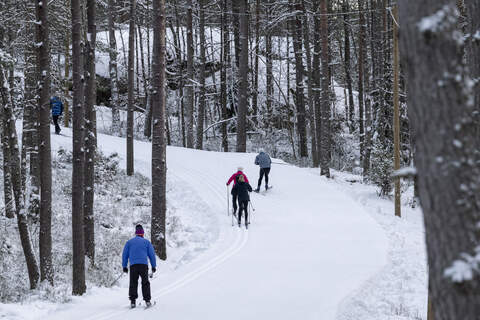 Impivaaran laduille voi suunnata suksivuorkaamon kautta. 