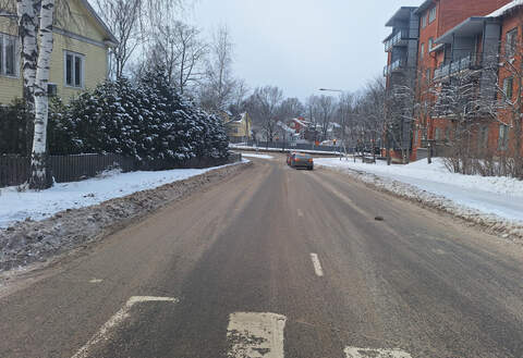 Chorellinkatu yhdistää Hämeentien ja Vanhan Hämeentien. 