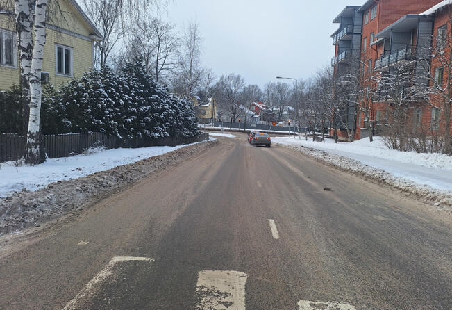 Chorellinkatu yhdistää Hämeentien ja Vanhan Hämeentien. 