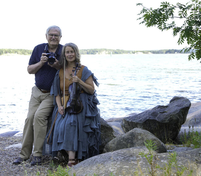 Jaakko Ruola ja Marianne Maans.  