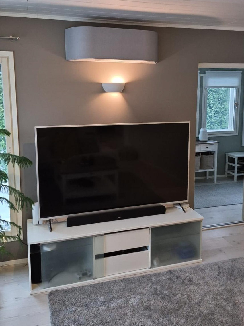 Nykyaikaiset ilmalämpöpumput alkavat jo miellyttää silmääkin. 