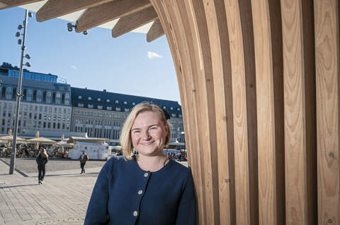 Saaren Taian toimitusjohtaja Veera Amnelin-Kylämäki.