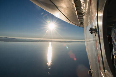 Zeppeliinien edestä ei tarvitse purkaa katuja tai sulkea liikennettä, arvioi kirjoittaja.
