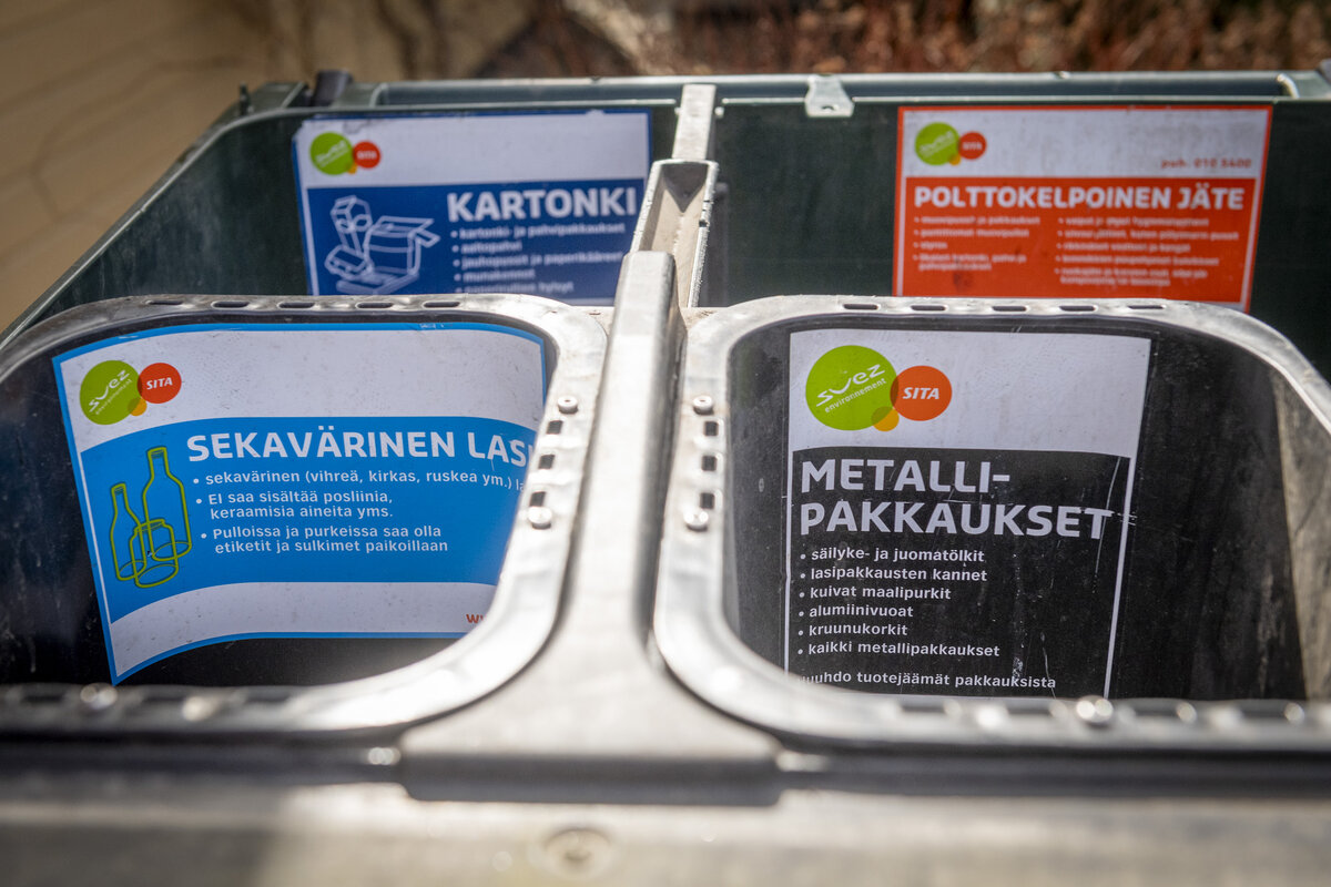 Aktiivisuus muovi-, kartonki-, metalli- ja lasipakkausten lajittelussa on kasvussa.