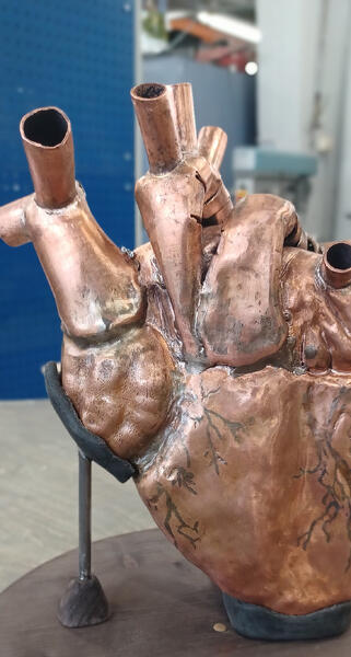 Will You See I Need It? Teoksen sydän näyttää normaalilta, mutta varjopuolella asiat ovat toisin.