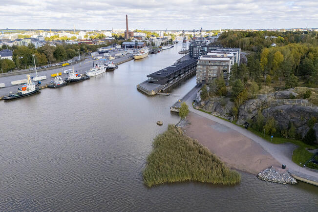 Kaarle Knuutinpojan rantaan on tulossa uimaranta.