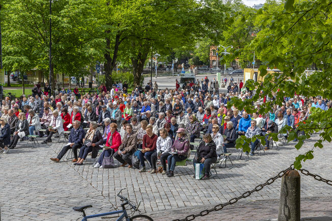 Tunnelmaa tapahtumasta vuodelta 2022.