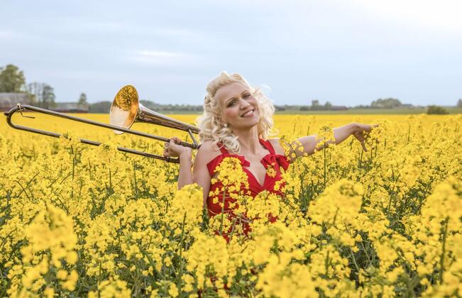 Ruotsalainen Gunhild Carling on jazz-musiikin monilahjakkus.