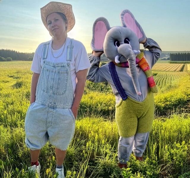 Esteri ja Papufantti.