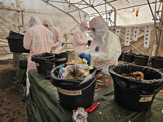 Merkittävä osa kotien sekajätteestä koostuu edelleen biojätteestä sekä erilaisista pakkausmateriaaleista.