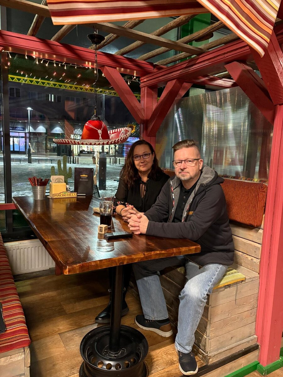 Pia ja Kimmo Viitaharju.
